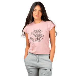 Remera Atlét Estampada De Mujer