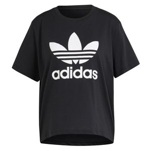 Remera adidas Trifolio Boxy De Mujer