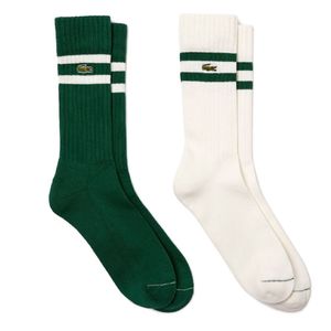 Medias Lacoste Acanaladas X2 Unisex