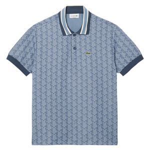 Chomba Lacoste Polo Monograma De Hombre