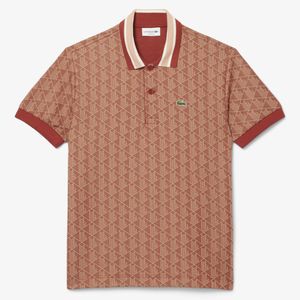 Chomba Lacoste Polo Monograma De Hombre