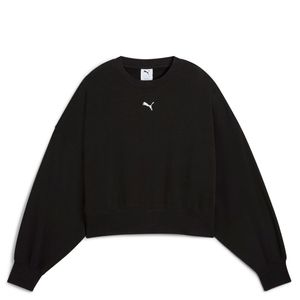 Buzo Puma Wardrobe Essentials Oversized Crew De Mujer