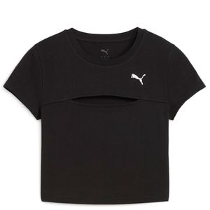 Remera Puma Wardrobe Essentials Cut-Out Baby De Mujer