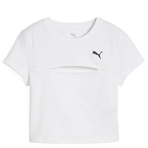 Remera Puma Wardrobe Essentials Cut-Out Baby De Mujer