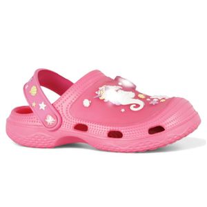 Zuecos Footy Clogs Oceano Con Luz De Niñas