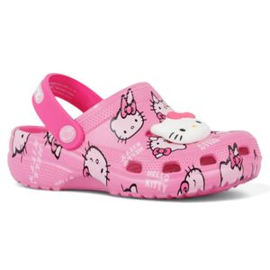 Zuecos Footy Clogs Hello Kitty Con Luz De Niños